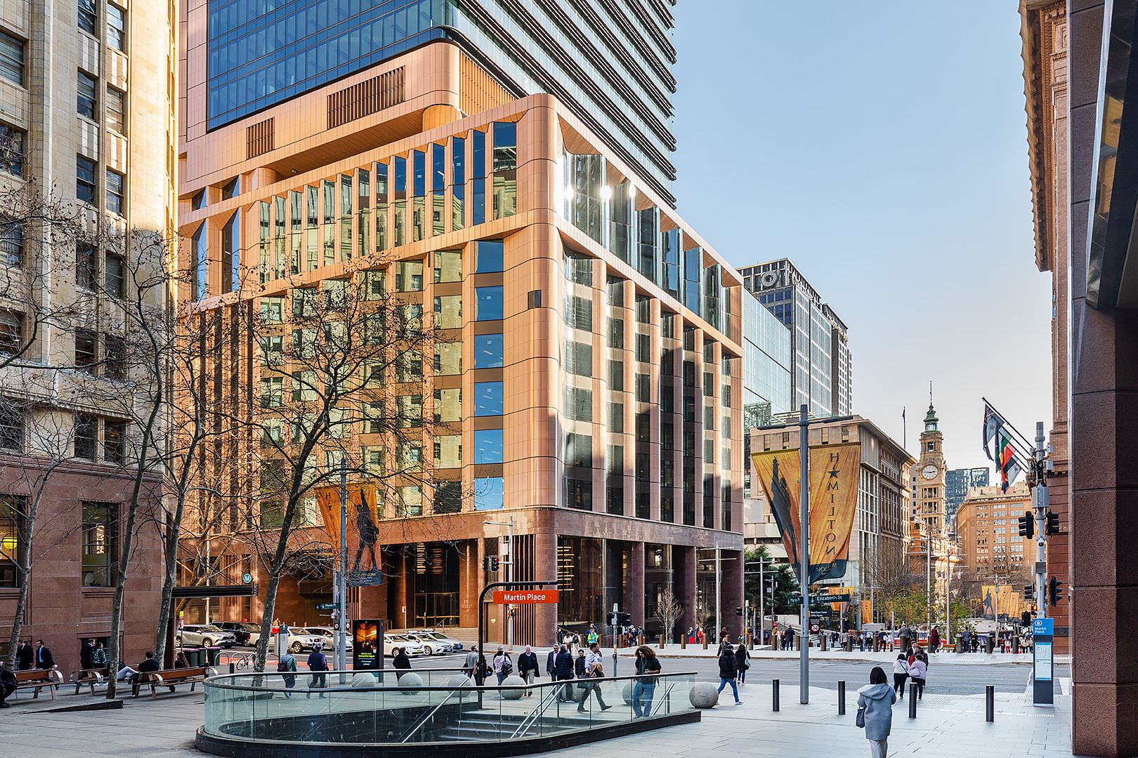 View of 39 Martin Place from Martin Place